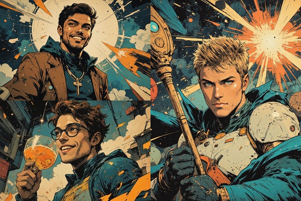 Stunning Hero Avatars by Comics Superhero Generator