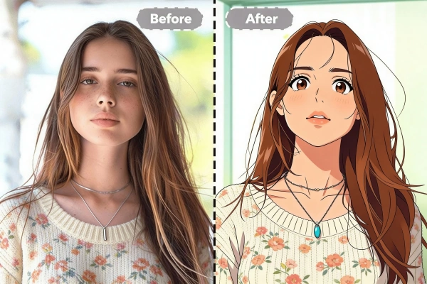 สร้างศิลปะอนิเมะจากภาพถ่ายด้วย AI