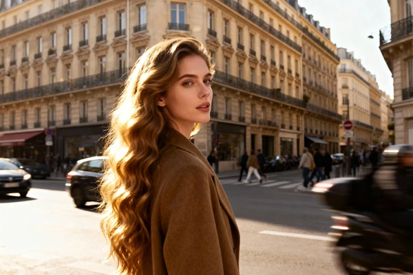 Efecto de permanente impresionante con IA