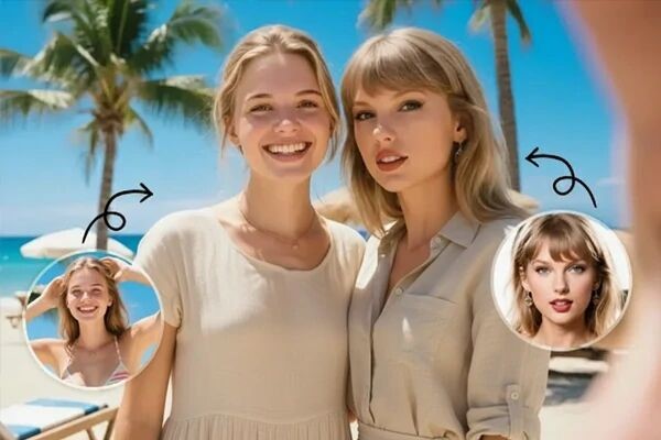 Photorealistic AI Selfie with Celebrity