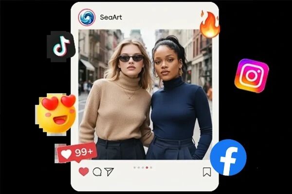 Share Authentic AI Star Selfie