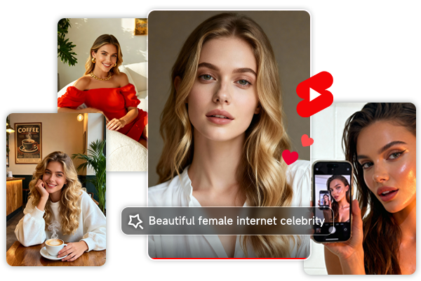 All-in-one content creation dashboard for images, video, and audio