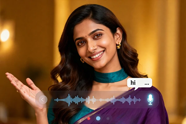 Realistic Indian Actress Voice Chat