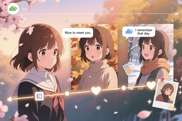 AI Character Story Chat with Sharp Memory