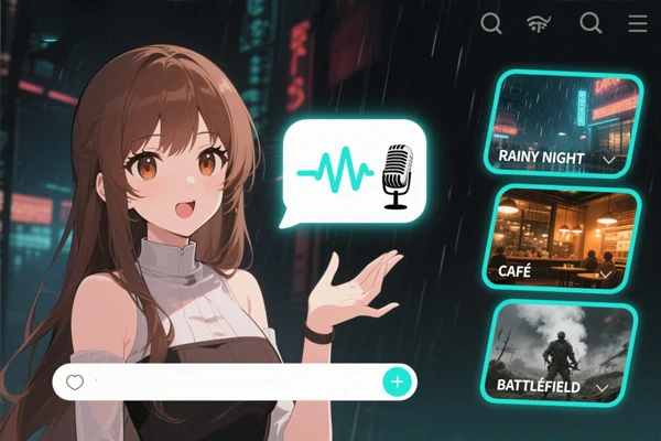 AI Character Chat with Images and Voice