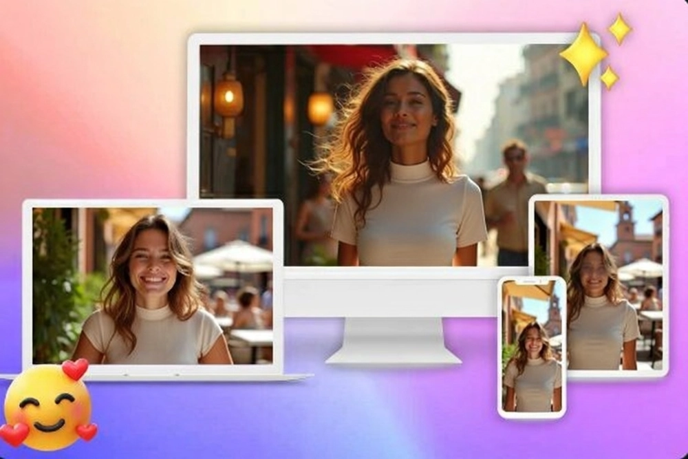 AI-generated animated wallpapers on PC and mobile