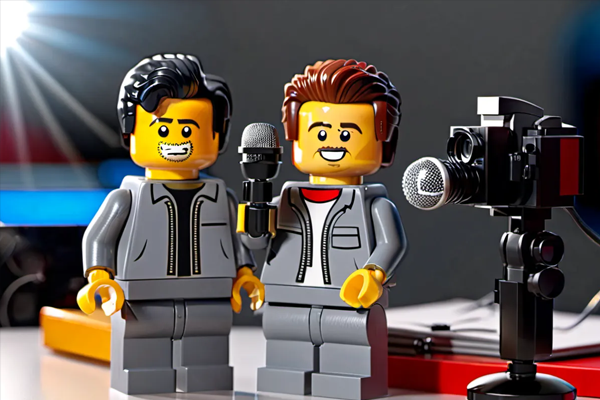 Eye-catching LEGO pictures