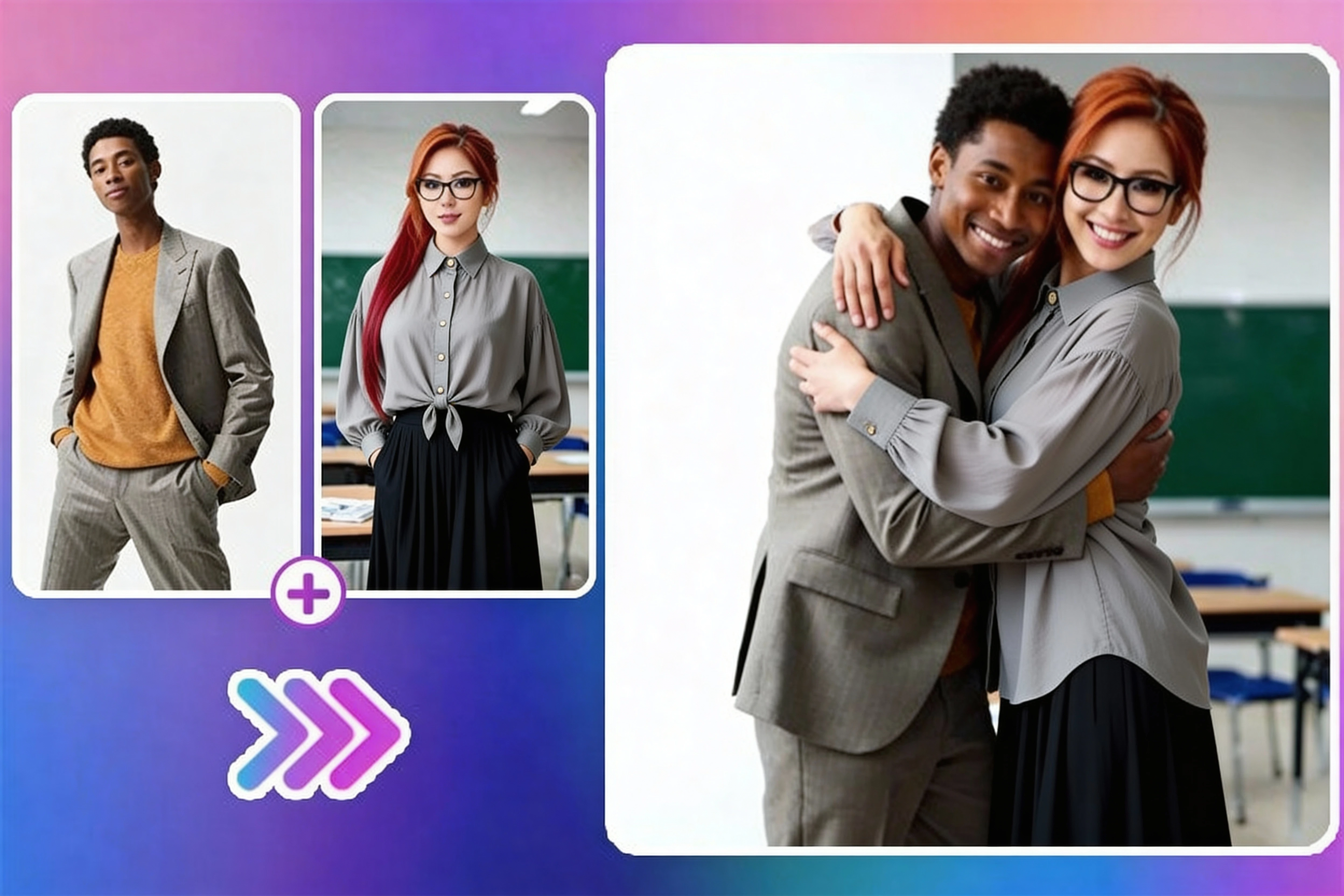 Before and After Effect of Hug Video Generator