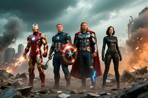 Engaging Superhero RPG Chat