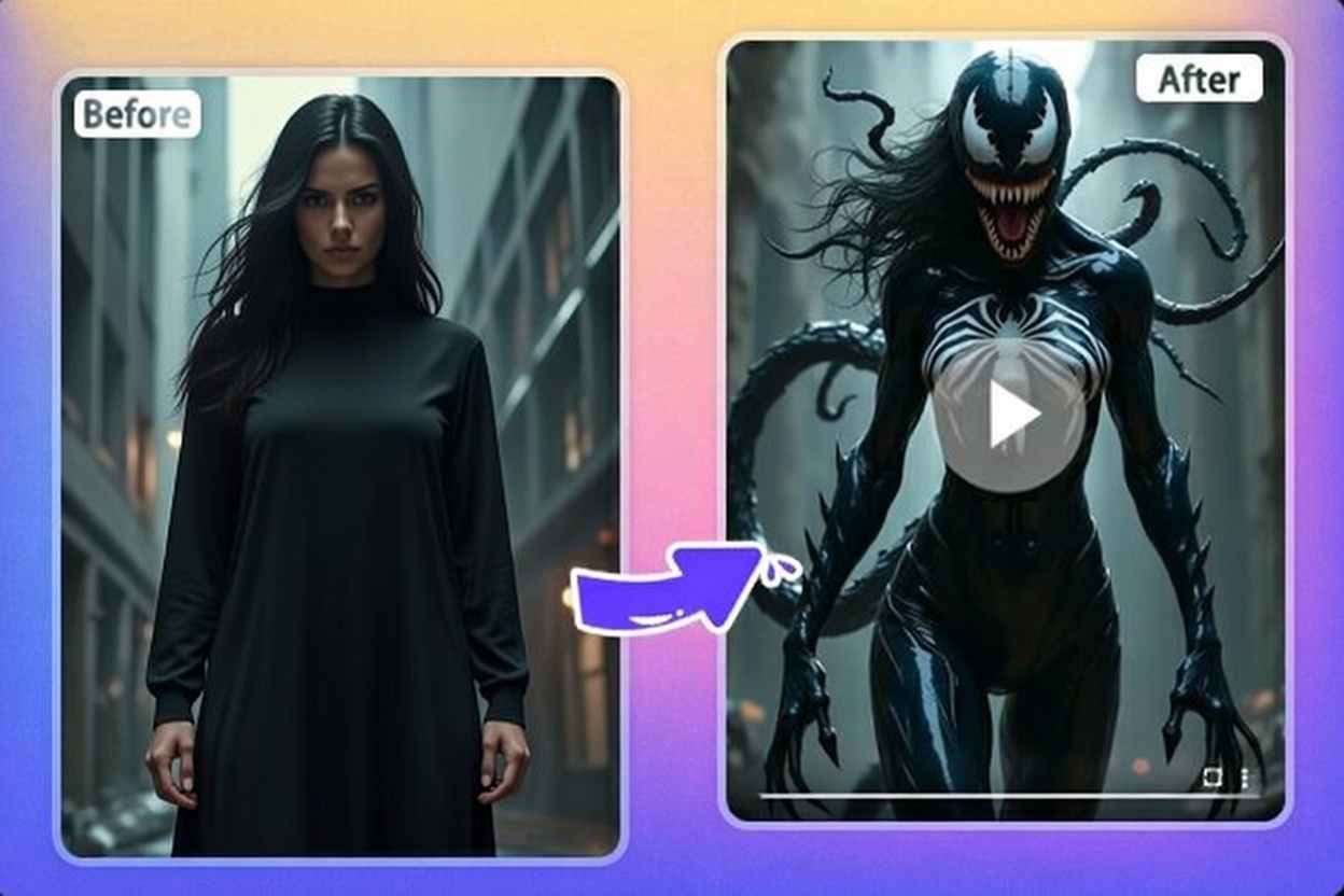 AI Venom transformation