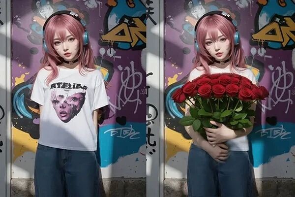 圖像編輯前後對比