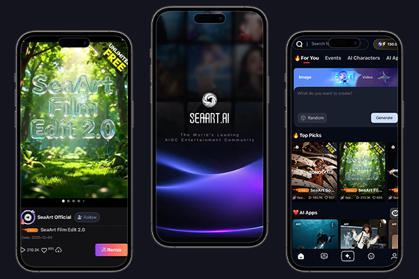 SeaArt AI Art Generator App