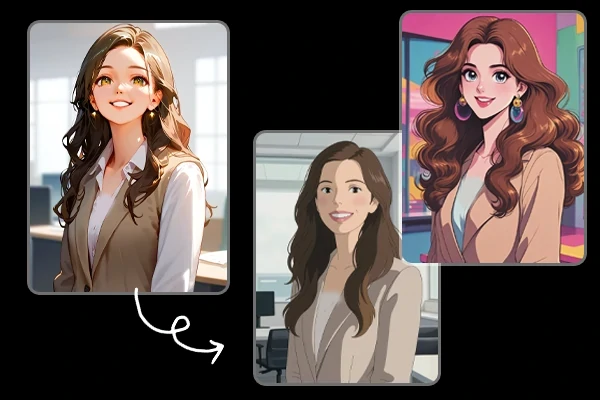 Turn photos to AI drawings