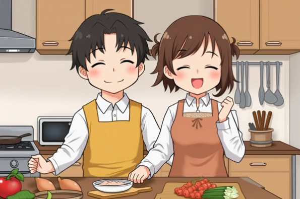 Verschiedene Chibi-Bilder