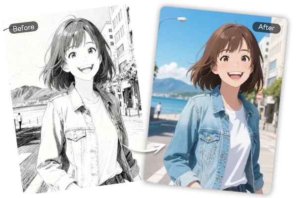 แปะร่างภาพให้เป็นภาพหญิงสาว