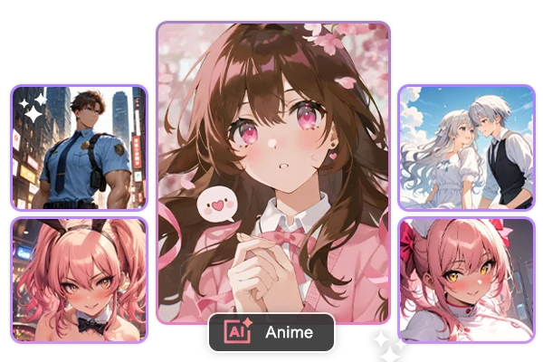 AIアニメキャラクター