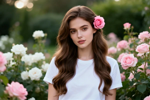 AI-generated girl images