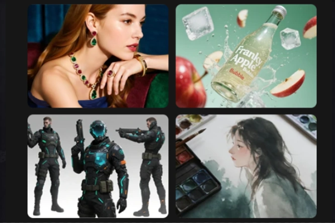 Materiali di marketing AI