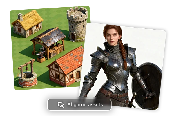 AI-Generated Game Assets from Text