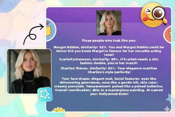 Parecidos con celebridades: ¿A qué famoso me parezco?