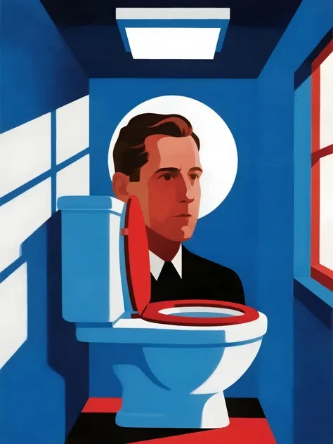 인물 사진을 Skibidi 밈으로 변환