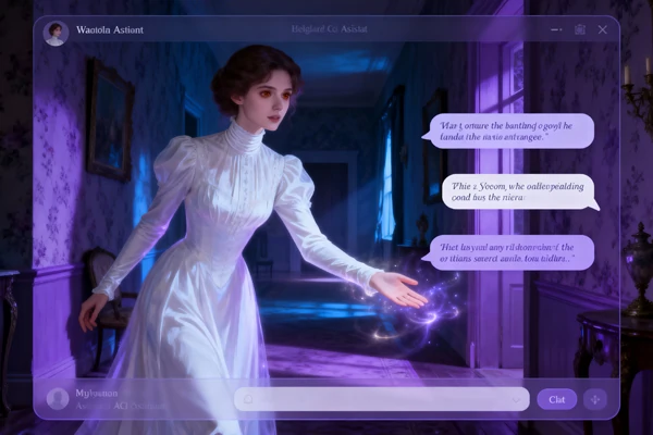 Spooky Mystery Chat Game