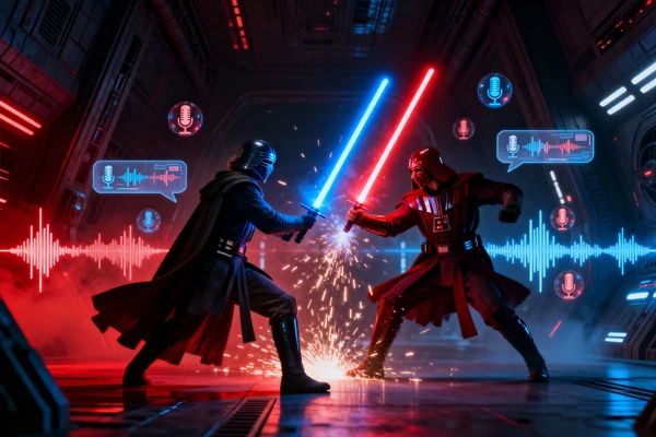 Immersiver Star Wars KI Chat mit Stimme und Bildern