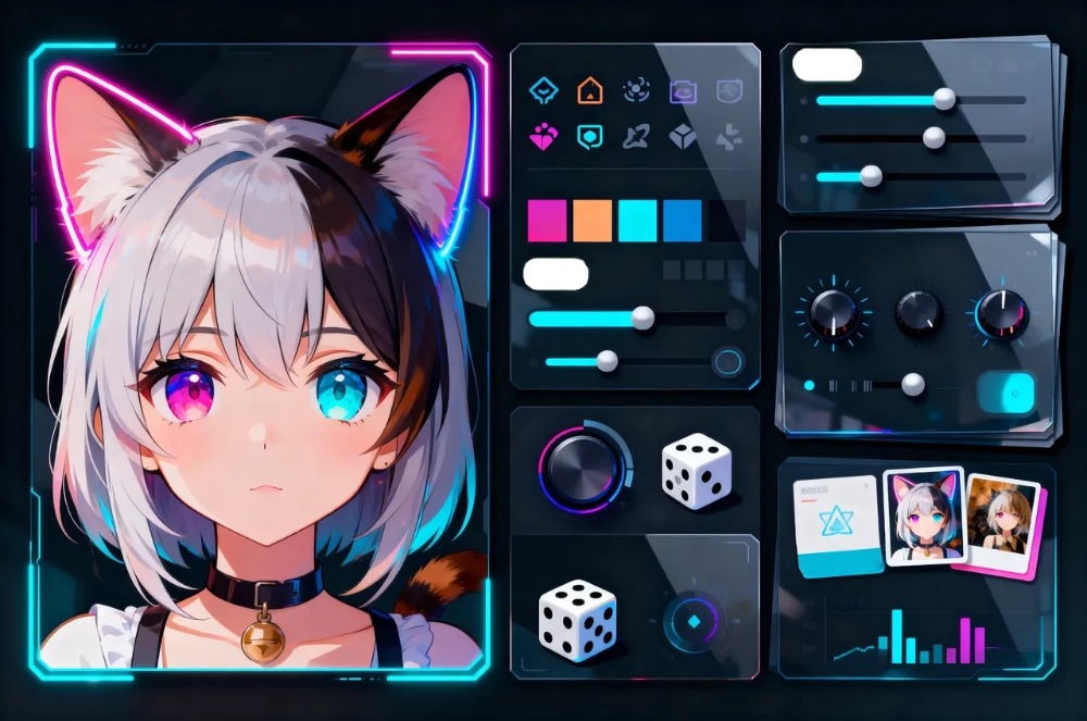 Customizing Virtual Pet Girlfriend