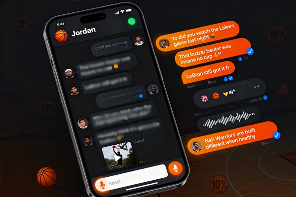 Fluent & Fast AI Chat for NBA Conversations