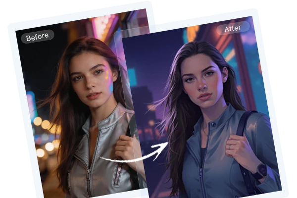 Add a GTA Effect to a Photo with AI