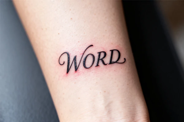 Tattoo Lettering