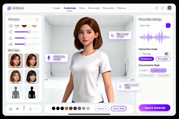 Personalized Influencer AI Chat Room