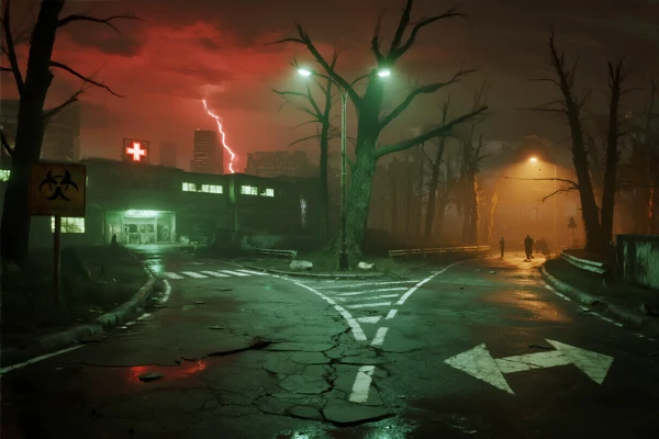 Zombie Apocalypse AI Chat Branching Survival Decisions
