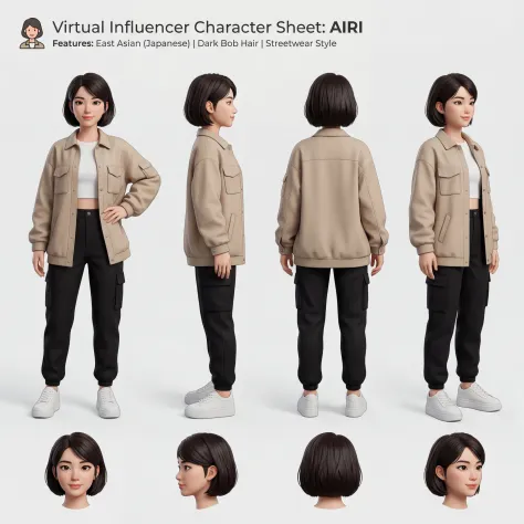 AI Character Sheet Design Generator