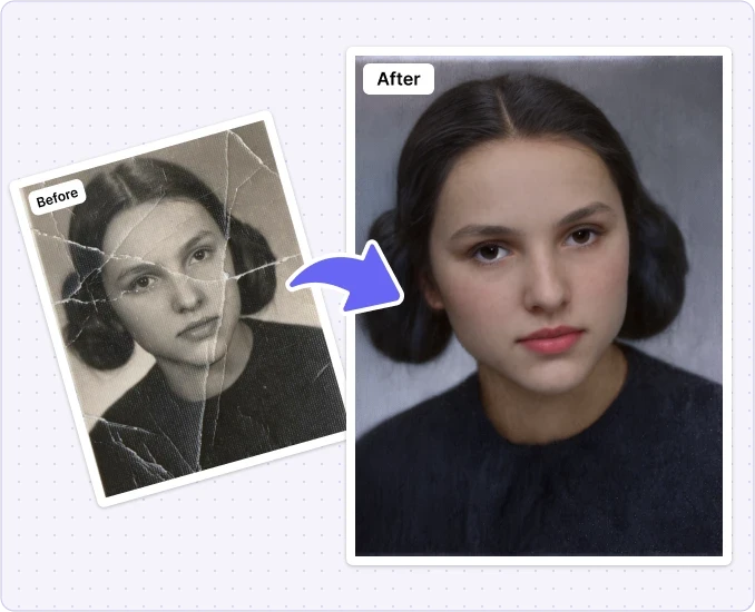 restorasi foto lama sebelum dan sesudah