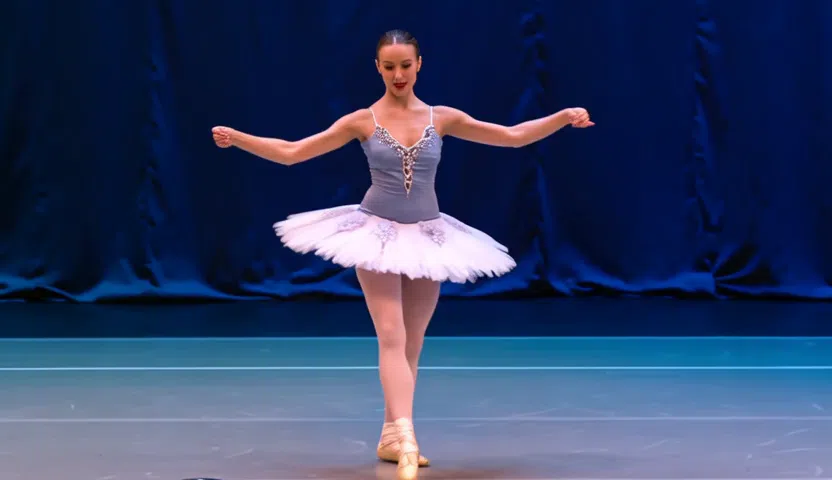 dancer performing ballet on stage