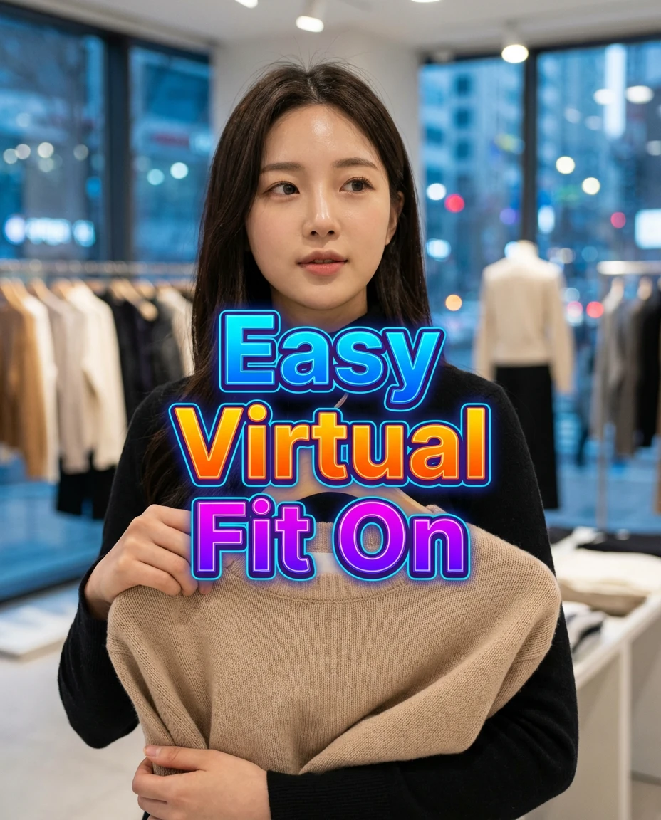 店内バーチャル試着広告