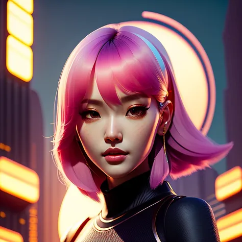 artificial-journey style beautiful female, red hair, hazel eyes, full round face, short smile, cute top, miniskirt, sitting on a small miniature city, cinematic lightning, medium shot, mid-shot, highly detailed, trending on Artstation, Unreal Engine 4k, cinematic wallpaper by Stanley Artgerm Lau, WLOP, Rossdraws, James Jean, Andrei Riabovitchev, Marc Simonetti