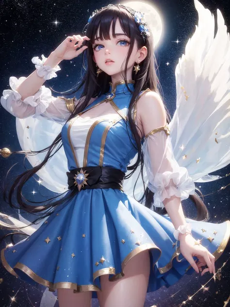 masterpiece, best quality, the space princess of the moon