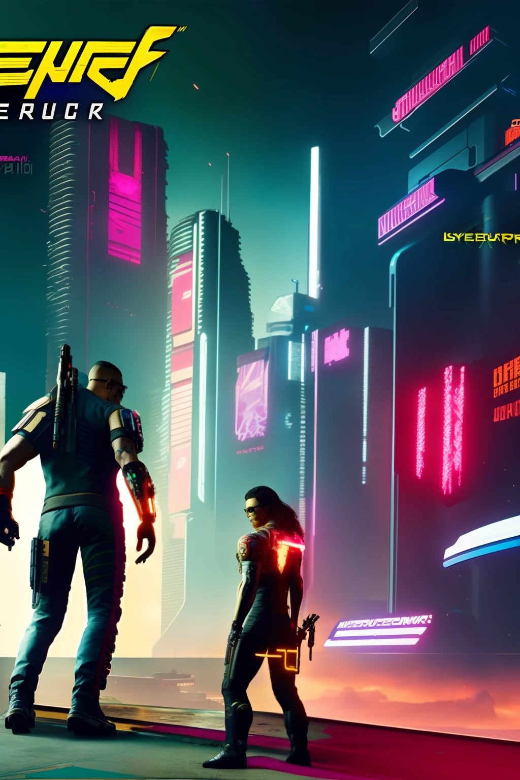 Cyberpunk 2077 man