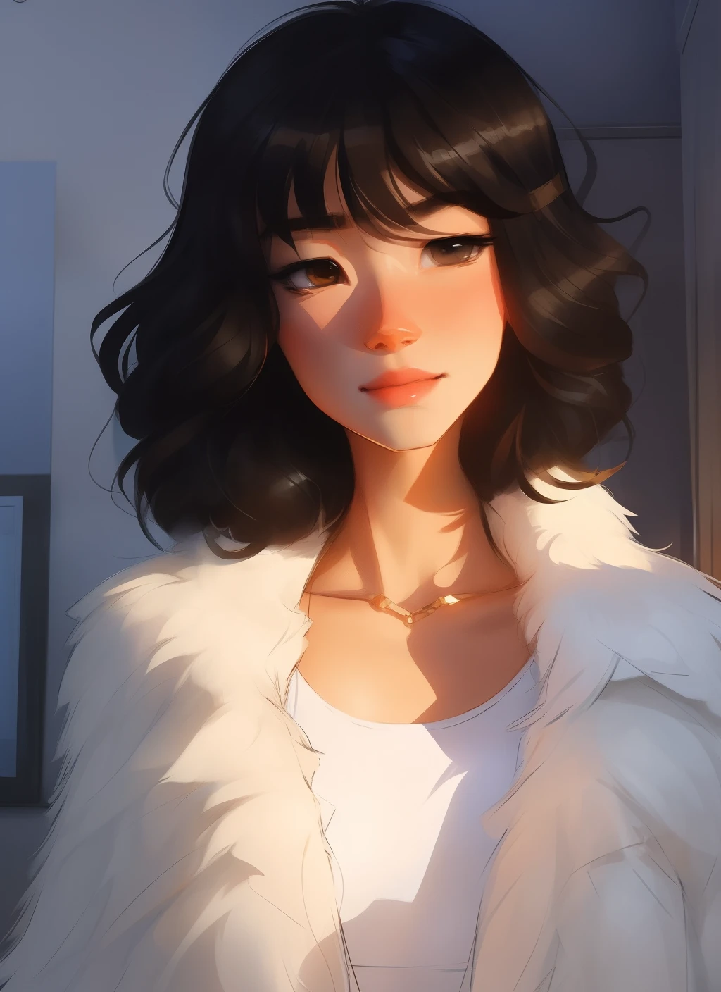 Amazing anatomy, girl, (fantastic horror perfect art, 64k ultra hd:1.1) much detailed:1|realistic | very very cute smile, fur, fur, beautiful cat ears, very long fluffy curly hair, beautiful detailed eyes, single person, fantasy art, trending on artstation, beautiful girl, photo, beautiful natural lighting, by Stanley Artgerm Lau, WLOP, Rossdraws, James Jean, Andrei Riabovitchev, Marc Simonetti, and Sakimichan, tranding on artstation, character design, tending on pinterest