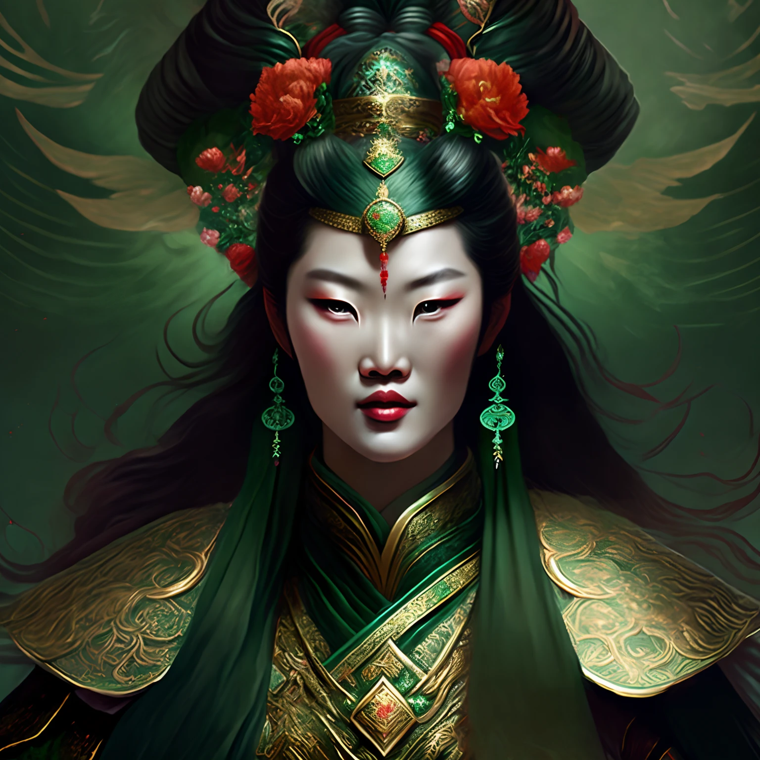The feminine Guan Yu