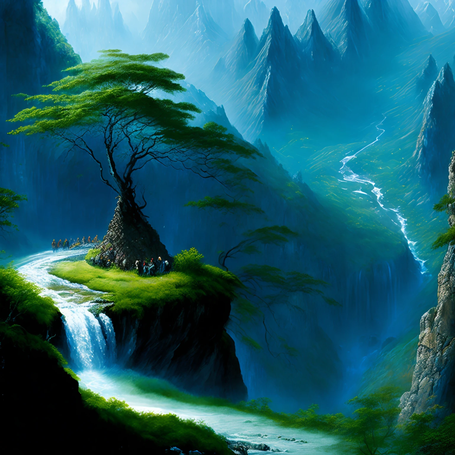 Eh, whoa, the danger is so high!
The road of Shu is more difficult than reaching the blue sky!
Silkworm Cong and Yufu, how dazed is the founding of the country!
At the age of 48000, I did not communicate with Qin Sai.
Xidang Taibai has a bird path that can cut across the top of Emei.
The collapse of the earth and the destruction of the mountains killed the heroes, and then the ladder and stone stacks were linked.
On the top, there is the high mark of the six dragons returning to the sun, and on the bottom, there is the shock wave reversing back to Sichuan.
"The yellow crane cannot fly over, and the ape is too delicate to climb.".
"What dish of green mud is there? A hundred steps and nine twists haunt the mountains of rock.".
"I looked up at the well and sighed, touching my hand and sitting there with a long sigh.".
When will the Western Journey return? The path is steep and rocky, and one cannot climb it.
But when I saw the sad bird calling the ancient wood, the male and female flew around the forest.
I also heard Zigui crowing at the night moon, worrying about the empty mountain.
The road of Shu is more difficult than reaching the blue sky, making people listen to this withered face!
"Even the peaks go to the sky without a full foot, and the withered pines hang upside down against the precipice.".
"Flying rapids, waterfalls, and streams contend for noise, and the cliffs turn to ten thousand ravines of thunder.".
The danger is also the same. Alas for those who travel a long way! (The same goes for it: just like this)
The Sword Pavilion is towering and Cuiwei, with one man guarding the pass and ten thousand men unable to open it.
The guards or bandits turn into wolves and jackals.
Avoid fierce tigers in the morning, avoid long snakes in the evening, grind your teeth and suck blood, killing people like a horse.
Although Jincheng is full of happiness, it's better to return home early.
"The road of Shu is more difficult than climbing into the blue sky. Looking sideways at the long river, I sigh!"!