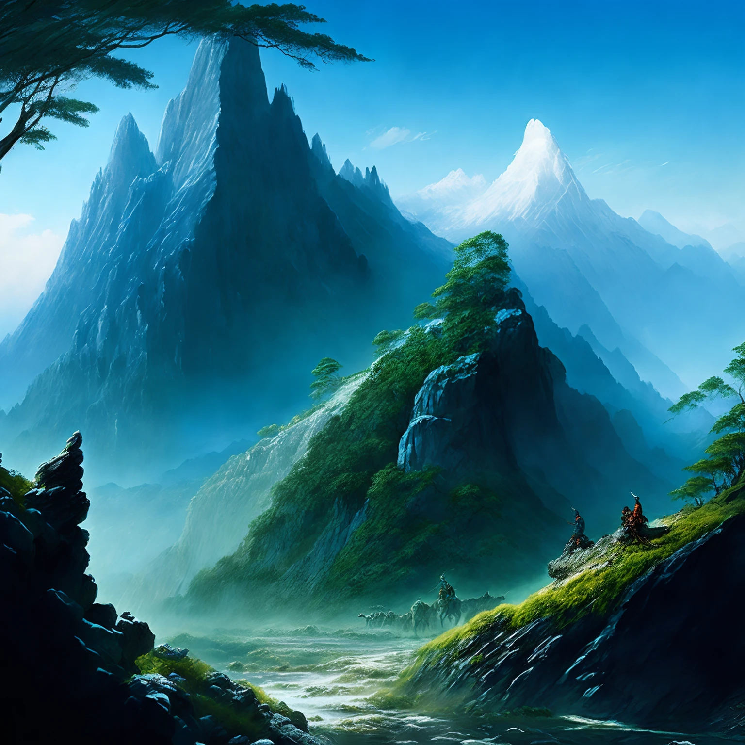 Eh, whoa, the danger is so high!
The road of Shu is more difficult than reaching the blue sky!
Silkworm Cong and Yufu, how dazed is the founding of the country!
At the age of 48000, I did not communicate with Qin Sai.
Xidang Taibai has a bird path that can cut across the top of Emei.
The collapse of the earth and the destruction of the mountains killed the heroes, and then the ladder and stone stacks were linked.
On the top, there is the high mark of the six dragons returning to the sun, and on the bottom, there is the shock wave reversing back to Sichuan.
"The yellow crane cannot fly over, and the ape is too delicate to climb.".
"What dish of green mud is there? A hundred steps and nine twists haunt the mountains of rock.".
"I looked up at the well and sighed, touching my hand and sitting there with a long sigh.".
When will the Western Journey return? The path is steep and rocky, and one cannot climb it.
But when I saw the sad bird calling the ancient wood, the male and female flew around the forest.
I also heard Zigui crowing at the night moon, worrying about the empty mountain.
The road of Shu is more difficult than reaching the blue sky, making people listen to this withered face!
"Even the peaks go to the sky without a full foot, and the withered pines hang upside down against the precipice.".
"Flying rapids, waterfalls, and streams contend for noise, and the cliffs turn to ten thousand ravines of thunder.".
The danger is also the same. Alas for those who travel a long way! (The same goes for it: just like this)
The Sword Pavilion is towering and Cuiwei, with one man guarding the pass and ten thousand men unable to open it.
The guards or bandits turn into wolves and jackals.
Avoid fierce tigers in the morning, avoid long snakes in the evening, grind your teeth and suck blood, killing people like a horse.
Although Jincheng is full of happiness, it's better to return home early.
"The road of Shu is more difficult than climbing into the blue sky. Looking sideways at the long river, I sigh!"!