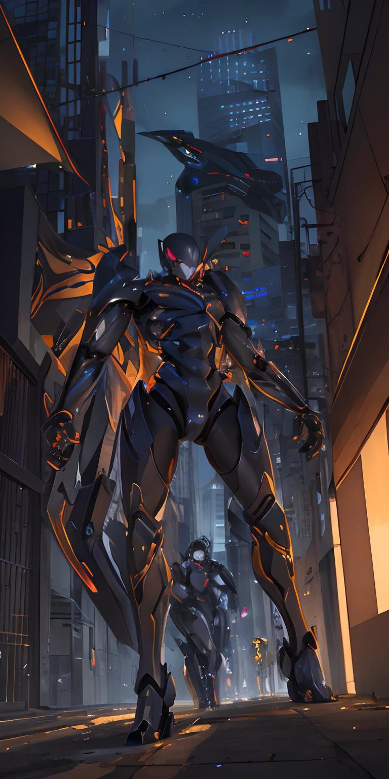 The Spider Mecha Man stands tall, its eight metallic legs planted firmly on the ground. Its humanoid form is unmistakable, but its body bears the unmistakable features of a spider, with segmented armor plating and glowing red eyes. Its many-jointed limbs ripple with power and strength, ready to spring into action at a moment's notice.
In the background, a cityscape stretches out, its buildings towering above the horizon. But the Spider Mecha Man stands apart from it all, its presence commanding attention even from a distance.
In the style of a dynamic comic book panel, the world around the Spider Mecha Man is rendered with bold lines and vivid colors. The city below is a blur of activity, its streets teeming with life. But the Spider Mecha Man remains a sentinel, a technological marvel that embodies both power and agility.
As it stands on the battlefield, the Spider Mecha Man seems almost invincible, its many limbs flexing and shifting with deadly precision. Its spider-like abilities give it a range of motion and agility unmatched by other mechas, allowing it to dodge attacks and strike with lightning speed.
In the foreground, the viewer is treated to a close-up of the Spider Mecha Man's face, its glowing eyes fixed on the enemy before it. Its metallic body glints in the light, a testament to the incredible engineering that went into its creation.
As it prepares to engage the enemy, the Spider Mecha Man seems almost like a force of nature, a technological marvel that embodies both power and grace. Its spider-like form is both beautiful and deadly, a true work of art in the world of mechas, HD, 4K