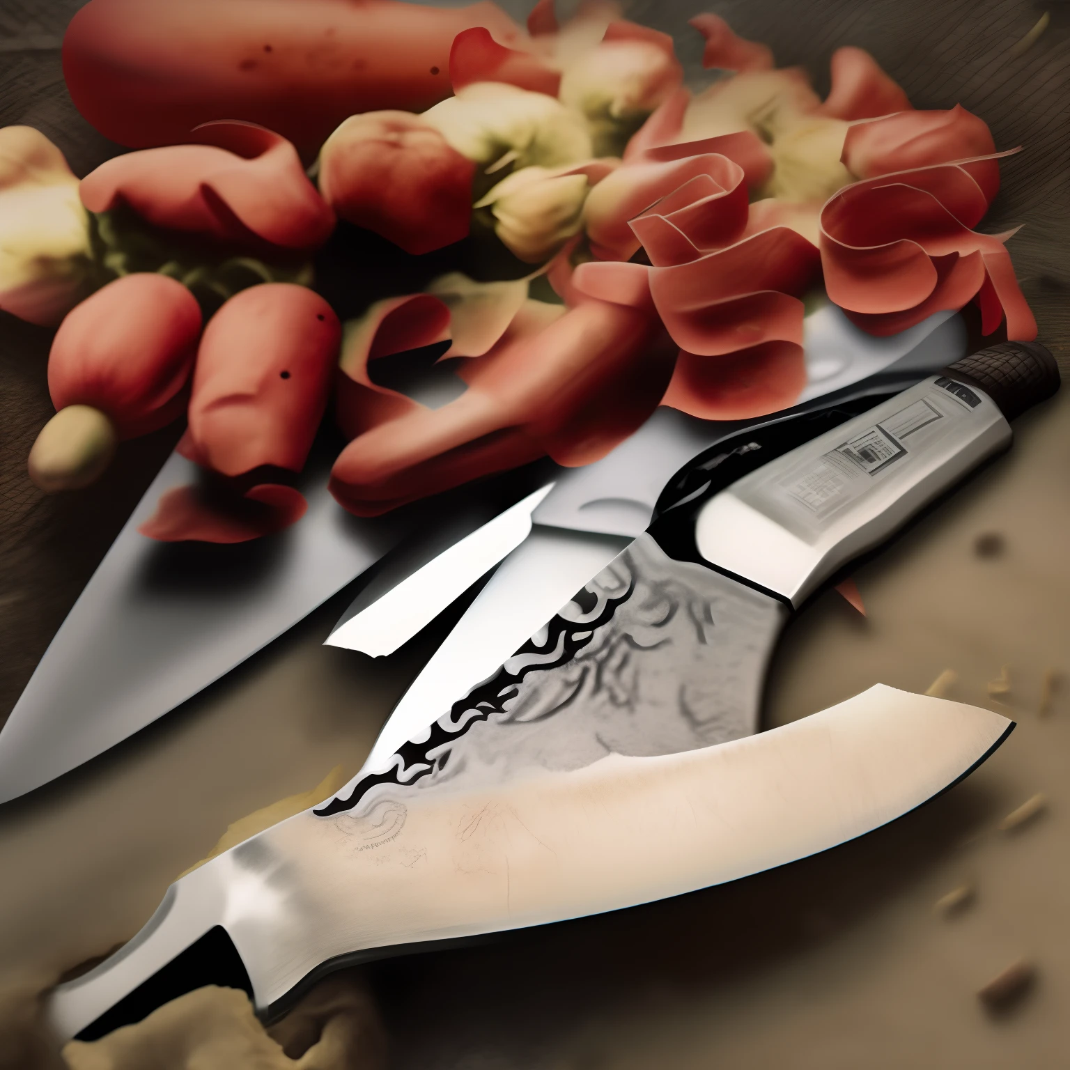 One knife 999, if it's a brother, come and chop me