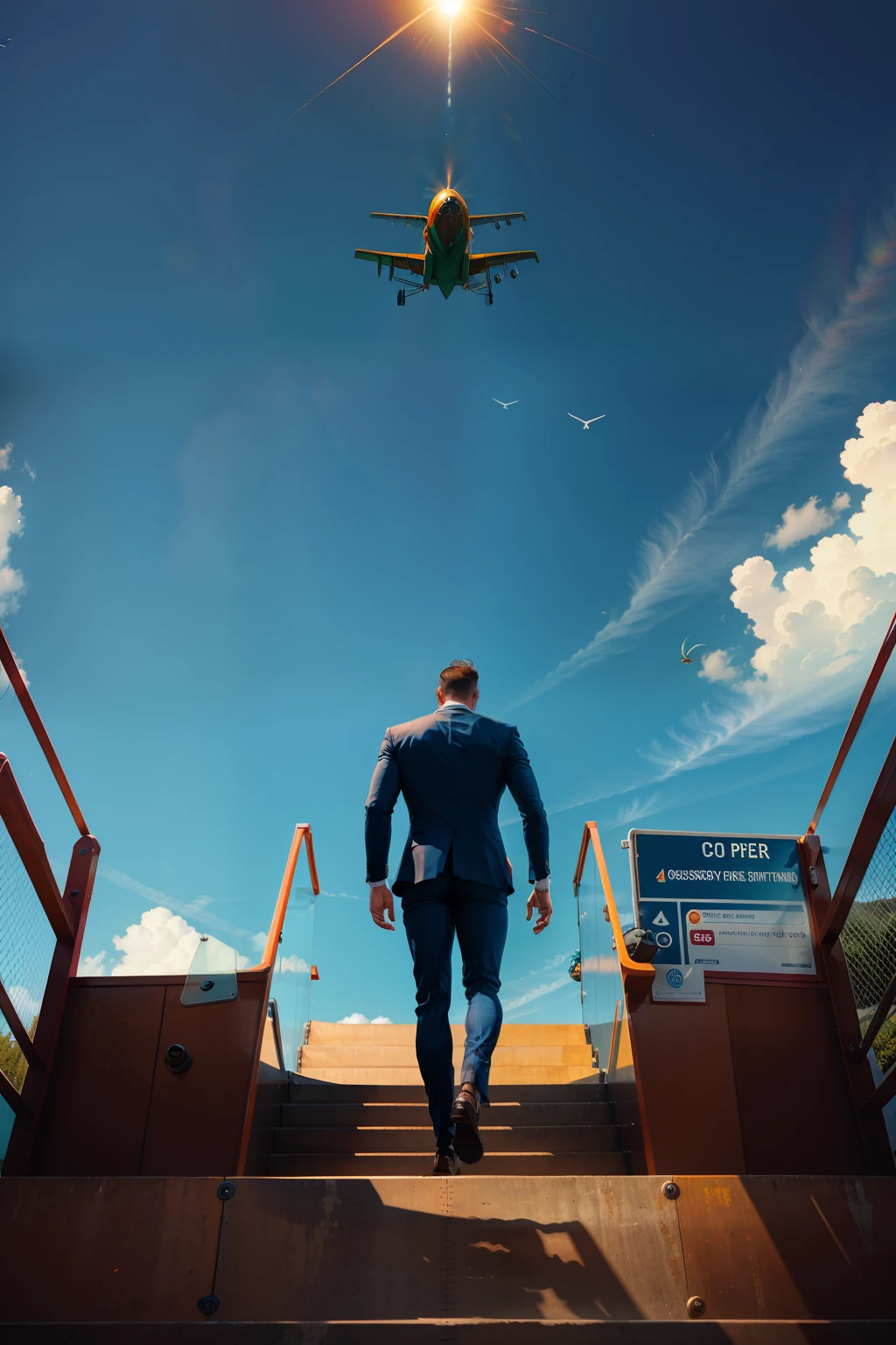 A handsome landing
