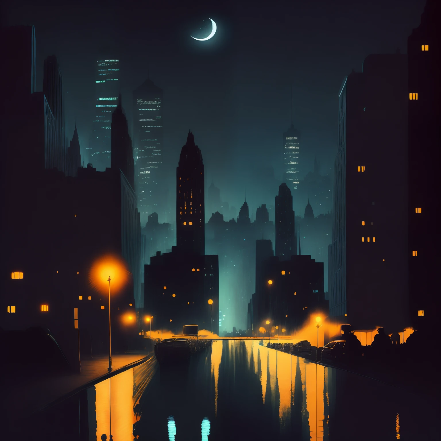 night, city