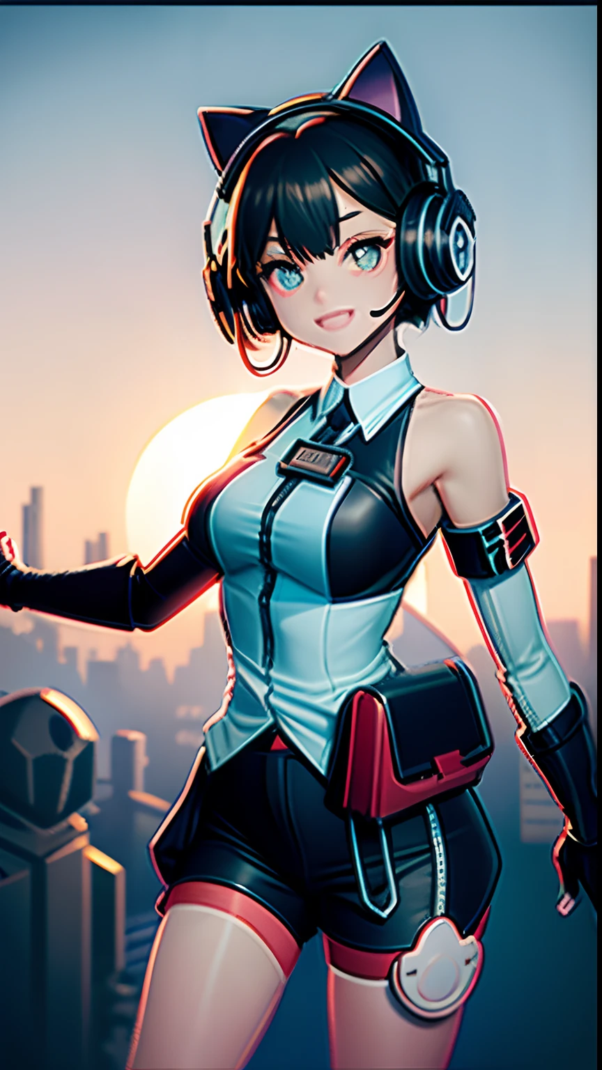movie still, cloud girl, floating in the sky, (close-up:1.1), bright, happy, fun, warm soft lighting, sunset, sparks,High definition Girl
Cat ear headphones
Salesperson
Customer service representative
Wasteland
Age of machinery
Resource scarcity