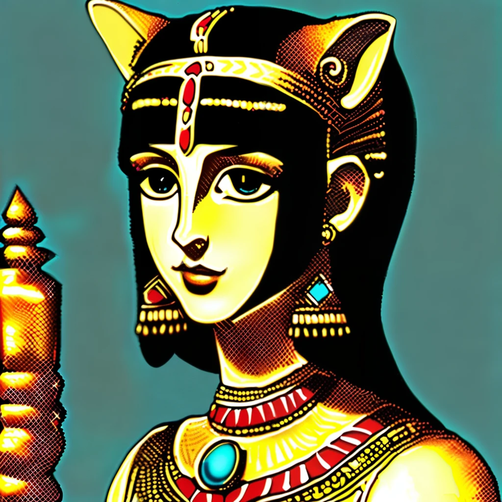 Portrait of Cleopatra as a Cat